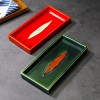 Đĩa sâu lòng chữ nhật sashimi gốm sứ