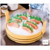 Khay sashimi giả gỗ có quai 