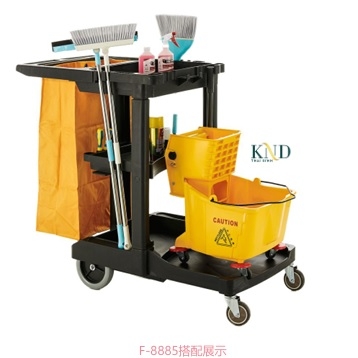 Xe dọn buồng phòng nhựa chính hãng